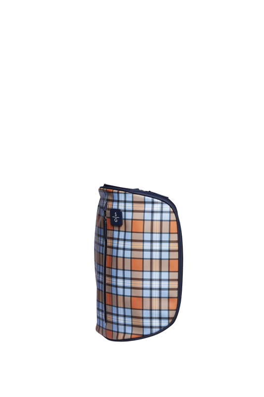MIY SL1 Gulf Plaid Print Saddle